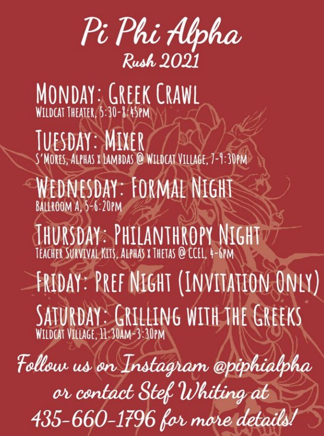 piphialpha's tweet image. Rush Day 2! Come hang out with us and @PhiGammaLambda