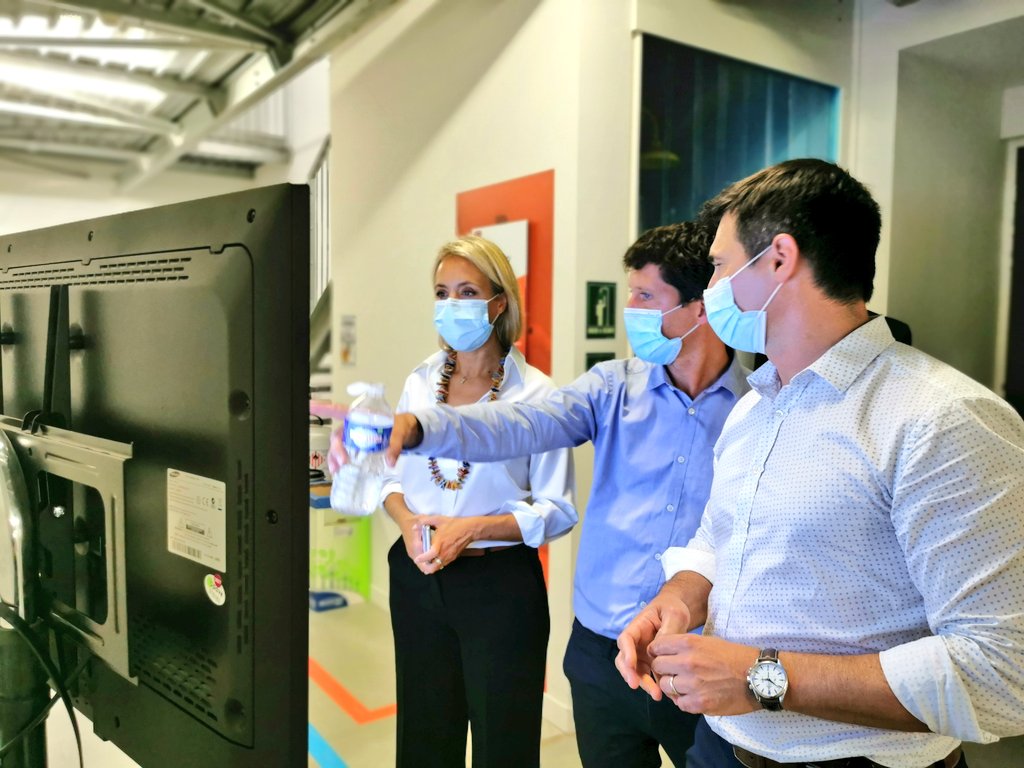 NadiaPellefigue's tweet image. Très fière de&quot;Totem&quot;, le nouveau bâtiment du #CEATech à #EnergiePositive. 

✅Démonstrateur unique en France sur le plan de la #recherche et de la transition énergétique.
♻️Produit, utilise et stocke l&apos;énergie (batterie et #hydrogènevert) 

🟥Financé par la Région @Occitanie