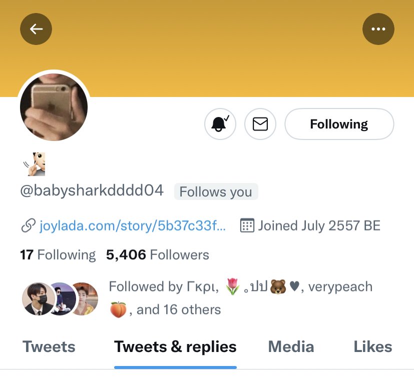 ตอนนี้แอคบอทแทนใจถูกแฮกนะคับ มันลบทวีต+เปลี่ยนทุกอย่างไปหมดแล้ว ถ้าทวิตเตอร์แก้ให้เราได้ค่อยว่าอีกที แต่ถ้าไม่ได้เดี๋ยวขอแรงช่วยรีพอร์ตหน่อยนะคะ ว่าจะรออย่างใจเยนสักหนึ่งอาทิตย์ก่อน