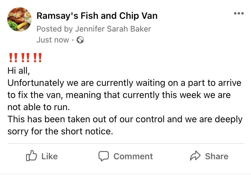 #FishAndChips #MobileCatering #Yorkshire #Bellerby #Spennithorne #Finghall #NewtonLeWillows #ThorntonSteward #Bainbridge #Aysgarth #Thoralby #WestBurton #Askrigg #Carperby #Redmire #PrestonUnderScar #Harmby #Wensley #Carlton #WestWitton #Reeth #Healaugh #LowRow #Gunnerside