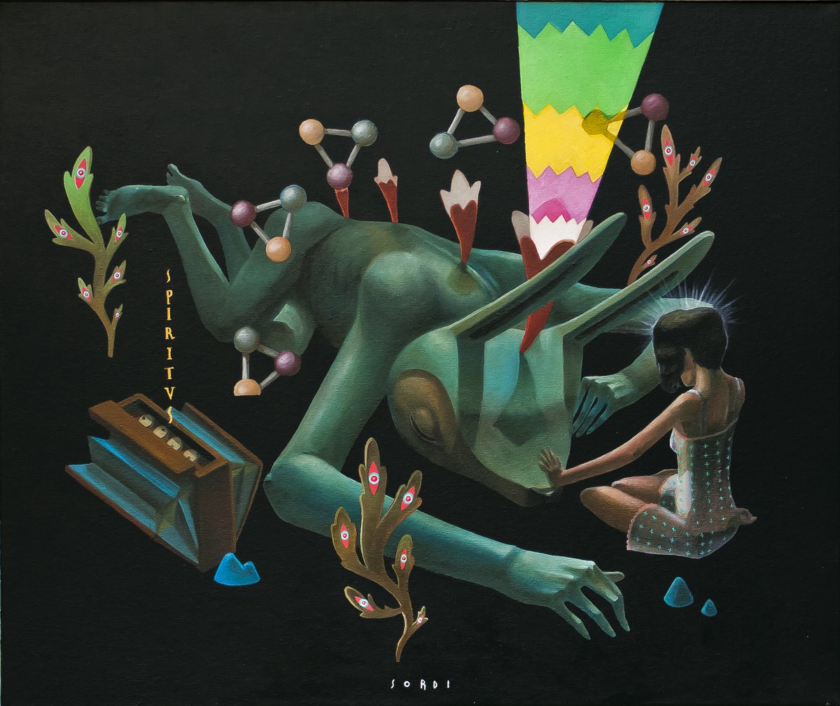 ///Spiritus
Oleo y acrilico sobre tela.

#painting #oilpainting #acriliconcanvas #Psychedelicart #Psychonauts