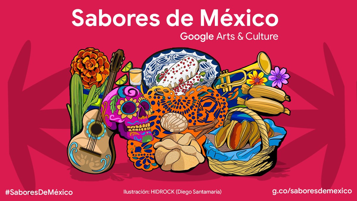 Conoce #SaboresDeMéxico, la enciclopedia interactiva virtual de <a href="/googlearts/">Google Arts&Culture</a>, con la que podrás explorar la grandeza y riqueza gastronómica de #México, a través de casi 5 mil obras, que te guiarán por los secretos de la cocina tradicional del país.
📲artsandculture.google.com/project/mexica…