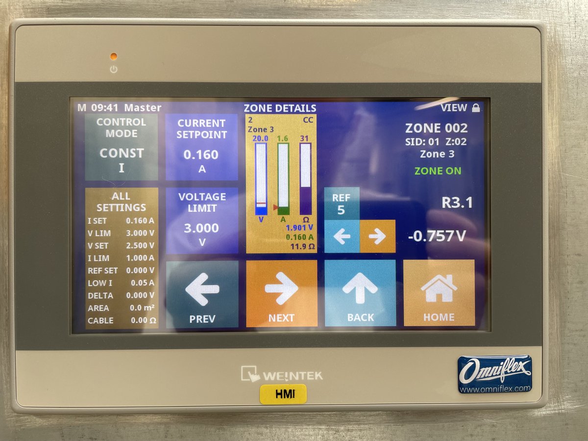 Omniflex's tweet photo. Omniflex PowerView Impressed Current #cathodicprotection system going through the in-house testing ready for the @KidsgroveSports Centre with @CRL_Limited 
#corrosionmonitoring #corrosionprotection https://t.co/TfUn8pKKso