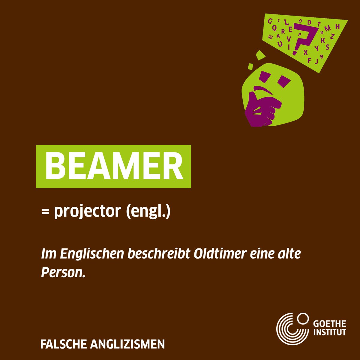 GIBarcelona's tweet photo. Handy, Oldtimer oder Beamer – es gibt zahlreiche Anglizismen, die wir im Deutschen oft nutzen. Doch einige Wörter haben im Englischen gar keine konkrete Bedeutung. Kennt ihr noch mehr solcher „falschen Anglizismen“? https://t.co/qFaB1QNmFC
