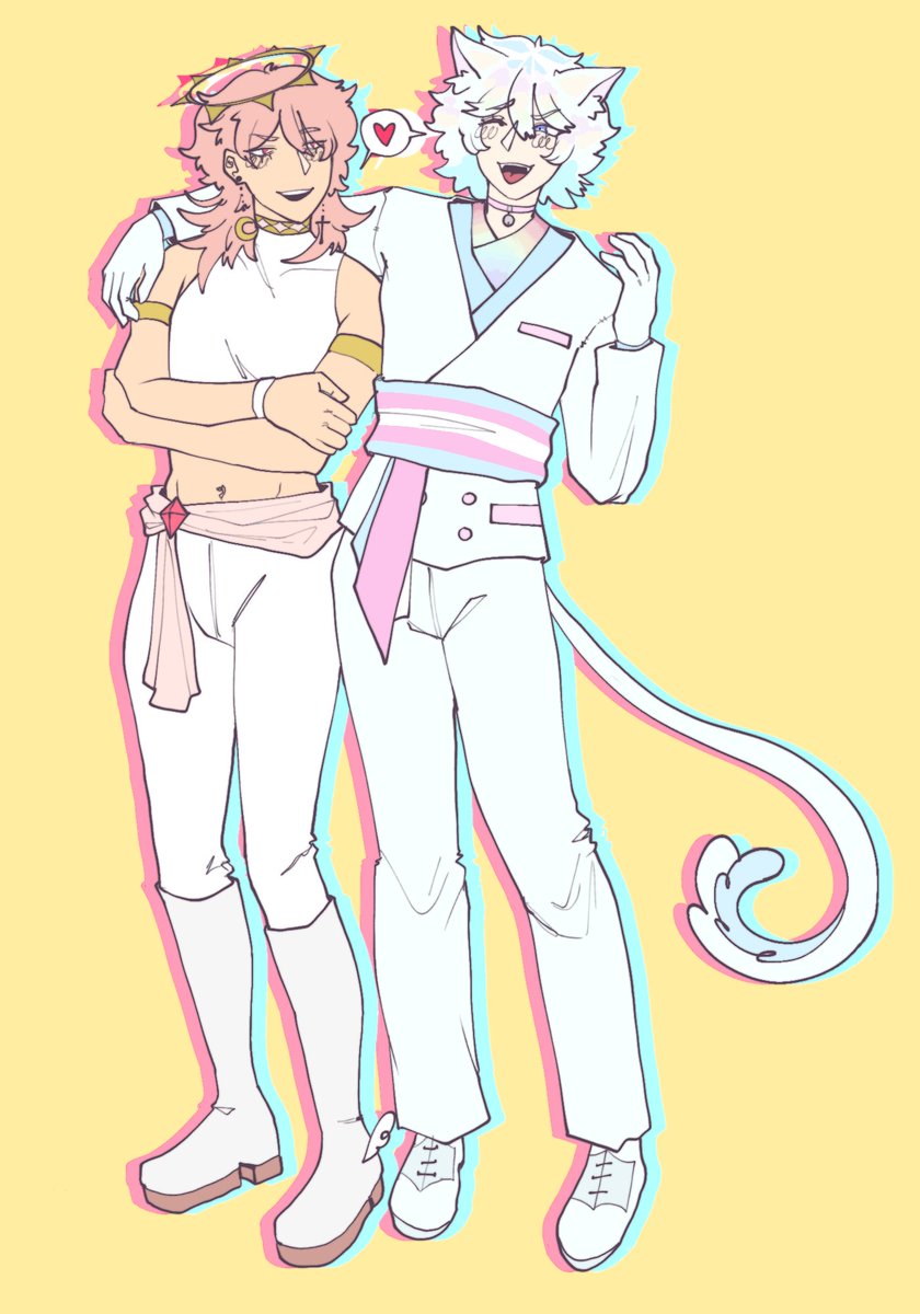 forbiddengardxn's tweet photo. two cuties just hanging out<3 #artofeden #vtuber #ENVtuber #ARTose #VTAurorArt https://t.co/P1zZbylHNG