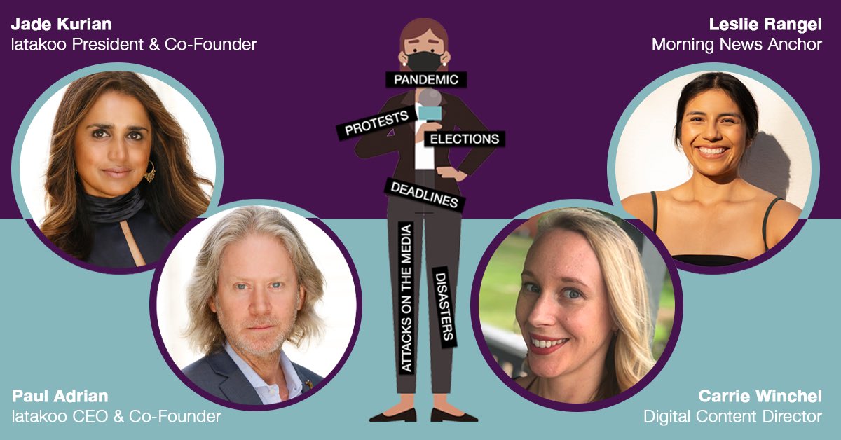 Today is the day! Put new tools in your belt to combat stress and feel better as you tell important stories everyday. 

Watch or listen in to this live conversation at 2pm CT/3pm ET with <a href="/jadekurian/">Jade Kurian</a>  <a href="/PaulforPeople/">Paul Adrian</a> <a href="/TheNewsYogi/">Leslie Rangel | Yoga for journalists</a> <a href="/MrsWrocks/">Carrie Winchel</a>

Join: buff.ly/3t0fLu2