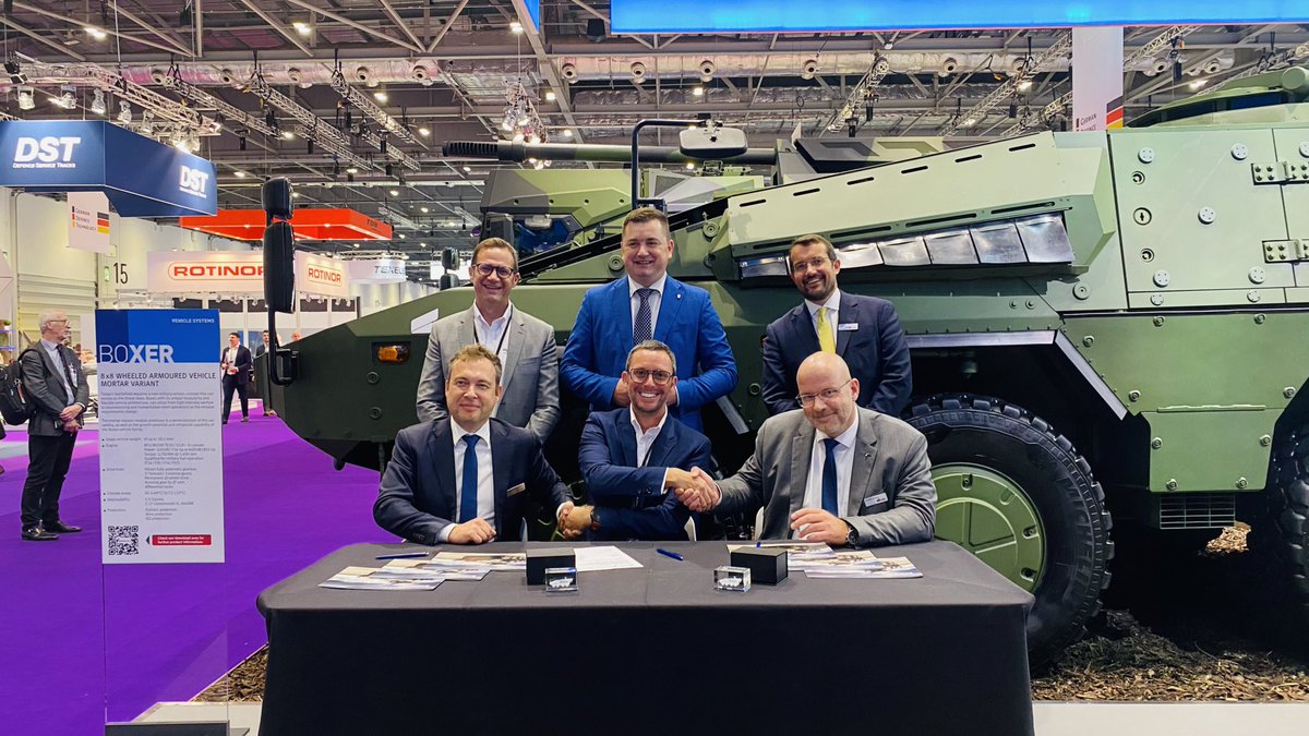 NEWS: RBSL and <a href="/RheinmetallAG/">Rheinmetall</a> have jointly awarded a £10m contract to <a href="/RenvaleLtd/">Renvale</a> to supply CAN-Node electro-mechanical boxes for the <a href="/BritishArmy/">British Army 🇬🇧</a>’s new Boxer vehicles under the #MIV programme. Congratulations and welcome to #TeamBOXERMIV!
