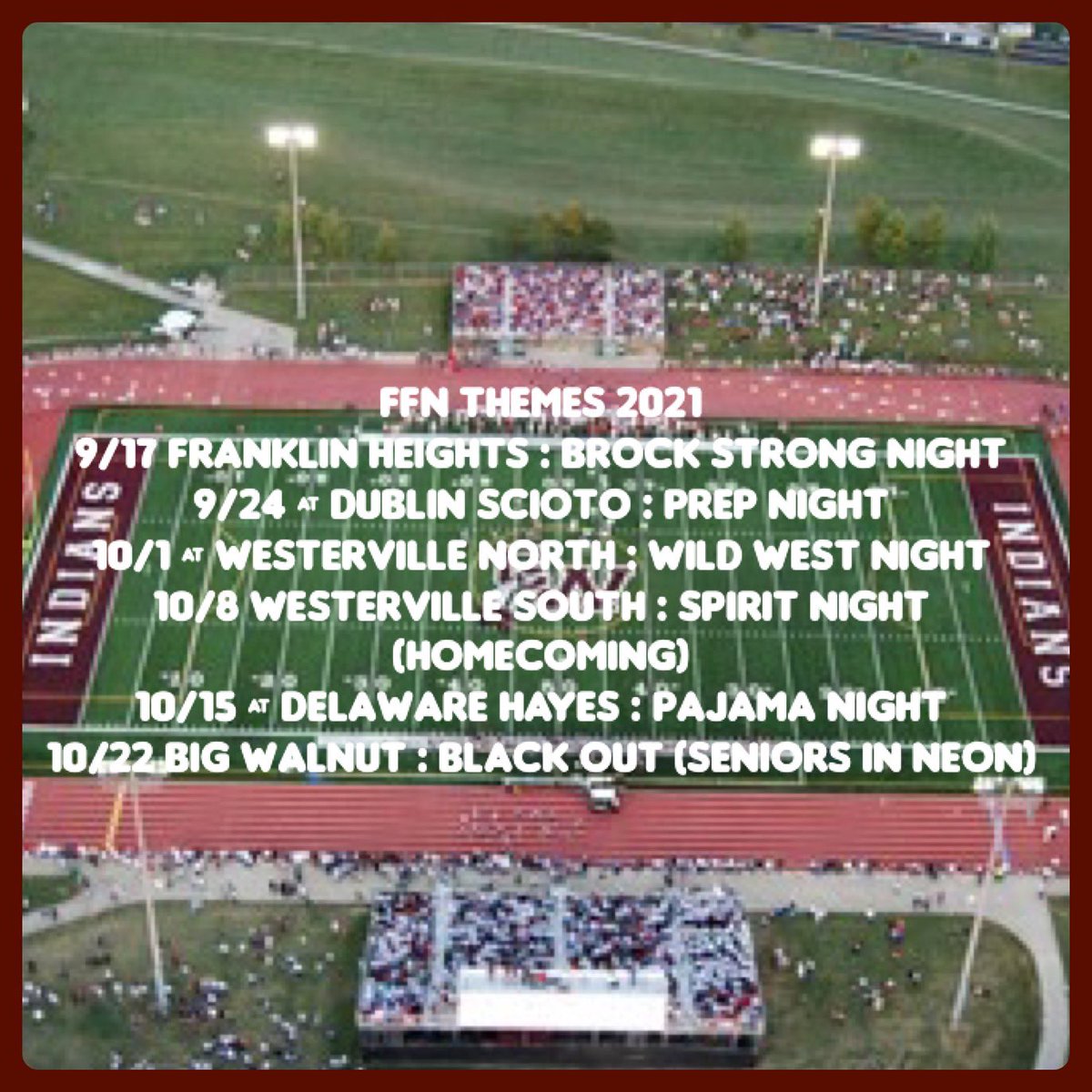thetribecw's tweet photo. 🚨Final THEME Updates🚨
Thank you all for showing up and being loud this season, keep it up for the second half of the season!🏈 https://t.co/PpRj2LUzDv