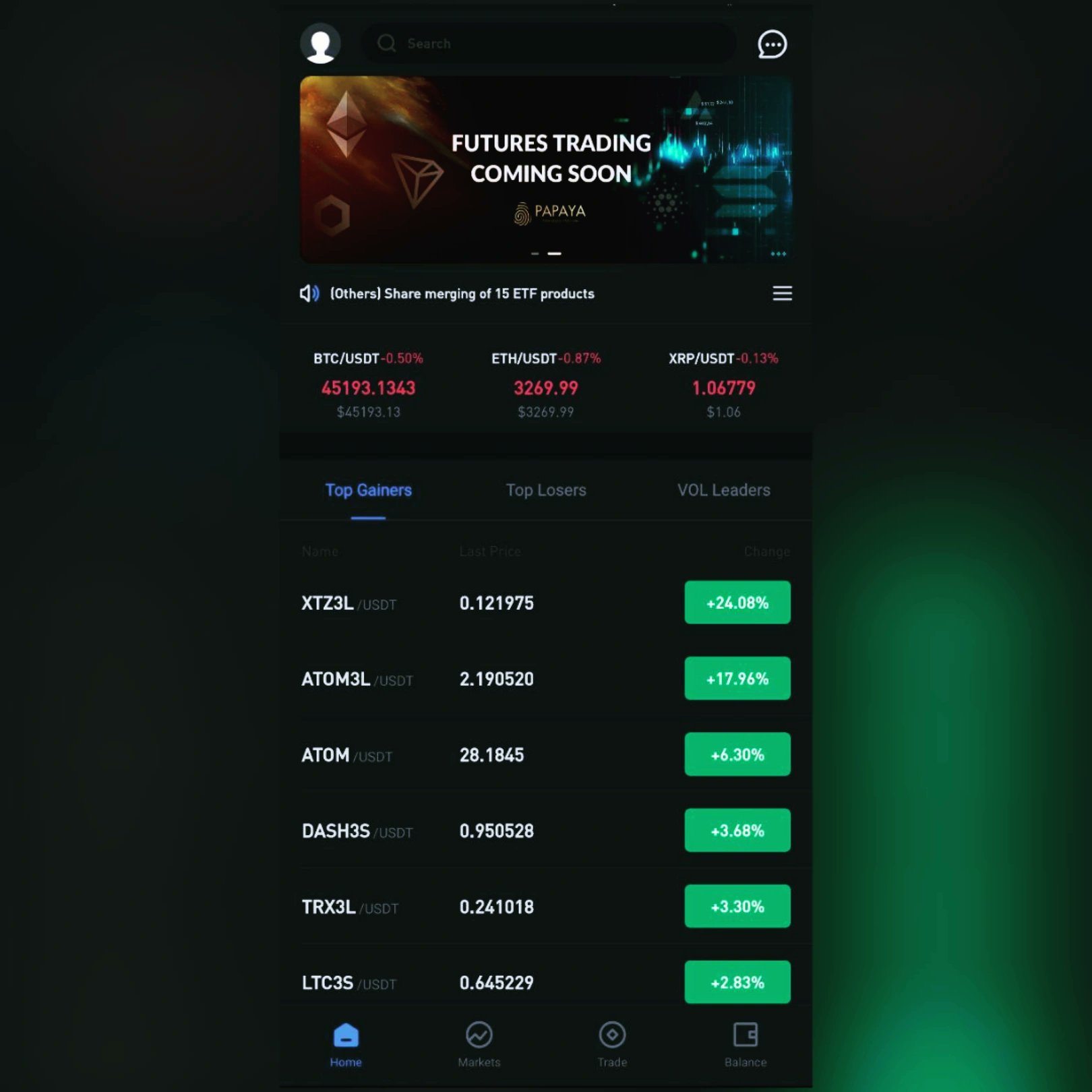 Papaya Exchange (PapayaExchange) / Twitter