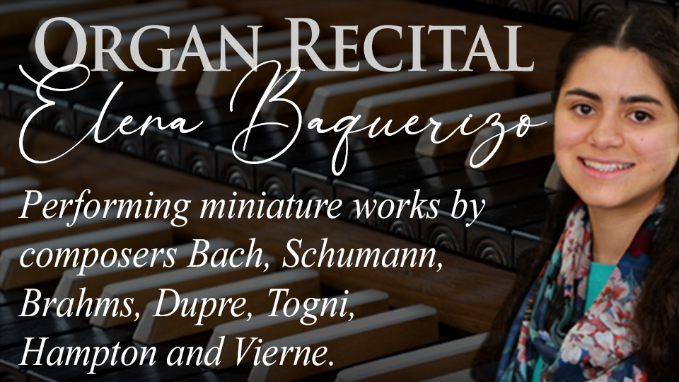From Juilliard to <a href="/FIU/">FIU</a> Miami ~ Organ Recital with Elena Baquerizo - mailchi.mp/0e1e4d166b5e/j…