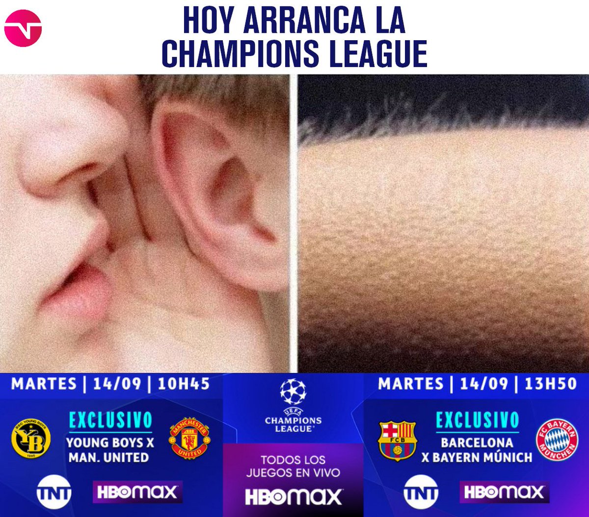 Megacable's tweet photo. ¿CUÁNTOS ESTÁN ASÍ #MegaBros? ¡Sin duda nosotros lo estamos! 🤩
Hoy comienza #LaChampionsMásGrande y se disfruta a través de #TNTSportsMex y @HBOMaxLA
https://t.co/hJHo99RtZe