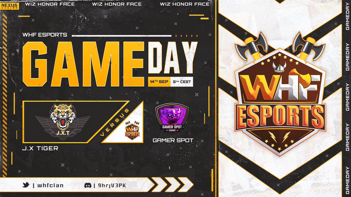 Today we play <a href="/JXT_coc/">J.X.Tiger</a> Qualified for Wc if somone missed that. we face them twice. First match is in <a href="/FrenchCup/">French Clash Cup</a> and streamed by <a href="/Style_coc/">Style</a> , 2nd Match is in @FireFiera and is streamed by <a href="/Lexnos_/">👀</a> Hope to se some WHF fans in the stream chats! Gl tigers