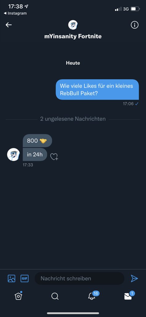 FOLGE JEDEM DER LIKED UND RT