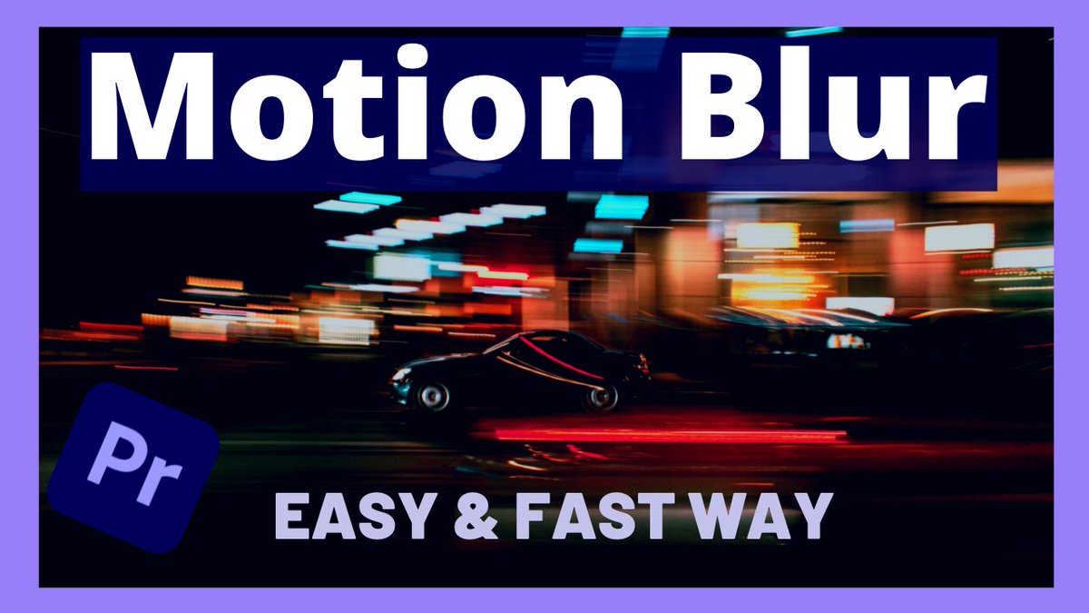 balwindrthandi's tweet photo. Easy and fast Way to Create Motion Blur in Premiere Pro
https://t.co/4ZjIjY13GU
#Adobe #primierepro #motion #blur #newyoutubevideo #YouTube https://t.co/v13tUt16id