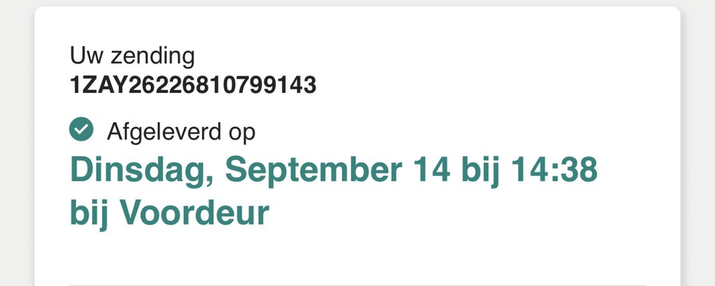 ThorinvanGelden's tweet photo. @UPS_Netherlands jullie zijn echt niet goed he? Ik ben verdomme op vakantie. Wie gaat dit vergoeden als het weg is of kapot door de regen? Daar gaat mn sequencer. https://t.co/vyAvTrqNF0