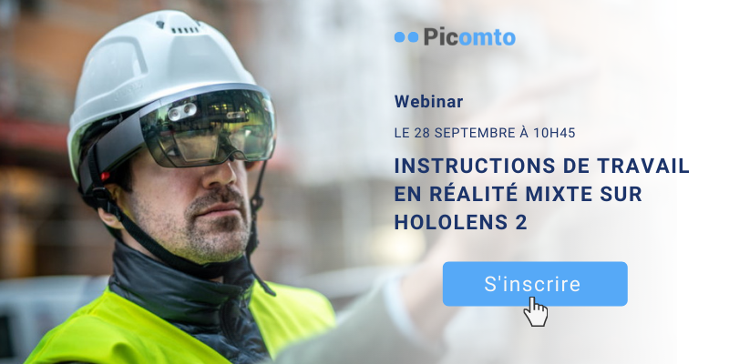[#Webinar] Nous vous présentons notre toute dernière application d’instructions de travail en réalité mixte sur HoloLens 2.
📌 Date : 28 septembre à 10h45
✔️ Lien d’inscription : hubs.ly/H0WnV9W0

#mixedreality #hololens2