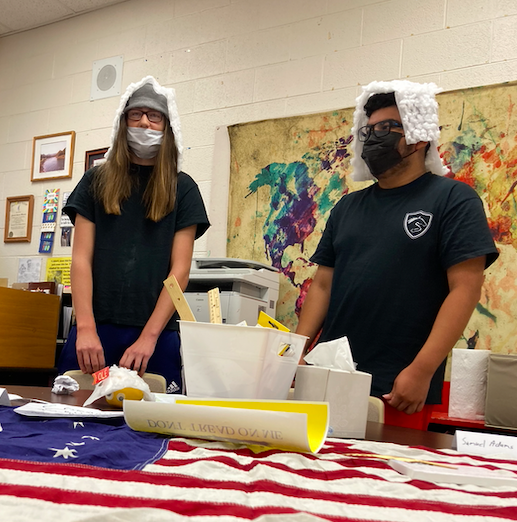 Awesome Pre-Revolutionary Role Play Debate in AP US history. Great job, Mustangs!! <a href="/TeacherWhaples/">Fred Whaples, History Maker, Memory Creator</a>