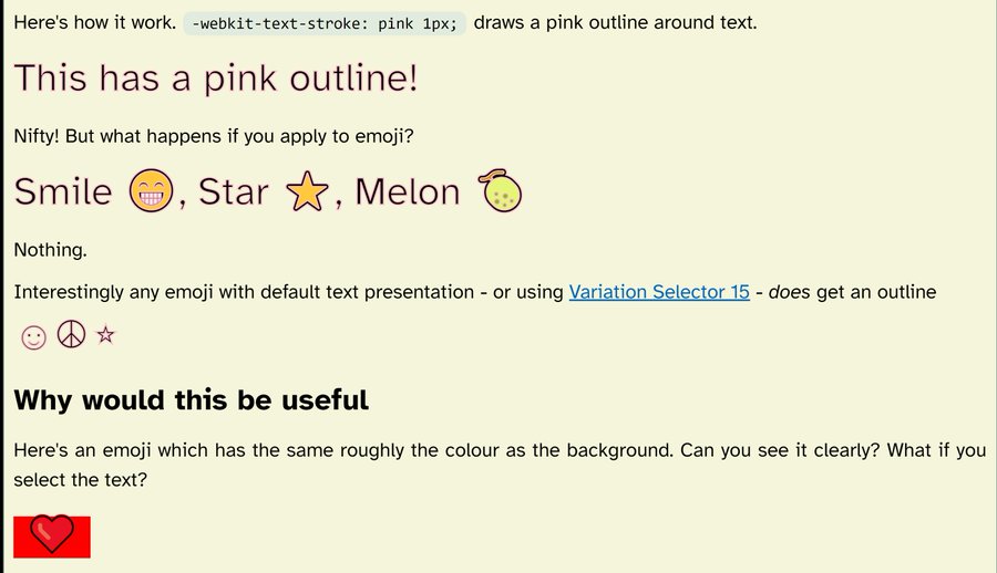 Highlighted emoji