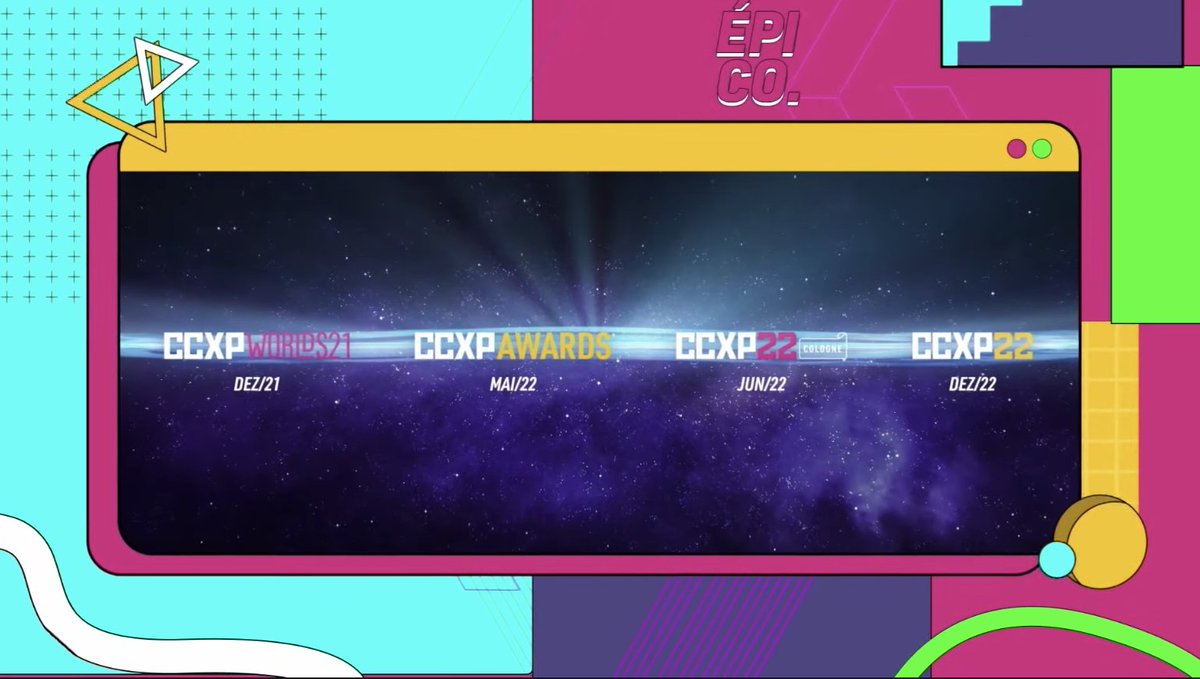 _DCCBRASIL's tweet photo. 🚨CCXP 2021
A #CCXP 2021 não será presencial, ela acontecerá nos dias 4 e 5 de Dezembro de forma virtual.
A #CCXPAwards (Maio/2022) será uma premiação.
A #CCXPCologne (Julho/2022) será presencial na Alemanha.
A #CCXP22 em Dezembro/2022 será presencial em São Paulo. https://t.co/VDjG5jtADj
