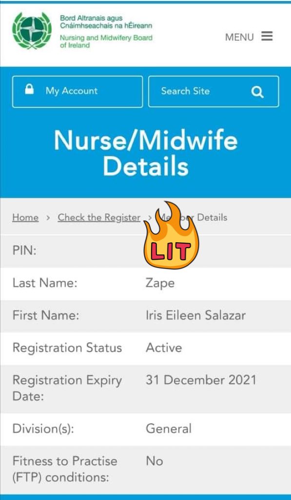 IrisZape's tweet photo. Today mark my first year as a Registered nurse in Ireland, Thank you God for protecting my pin. ❤️ https://t.co/bhoFTVtgQ4
