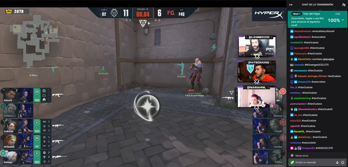 HITBOXKING's tweet photo. Señor @CarlosR, somos 14k personas viendo a su club @g2esports jugar y todos pidiéndome que venga a pasar con nosotros el próximo (ó próximo-proximo) partido en nuestra watchparty. 

#venOcelote https://t.co/eh0ylmDTzf