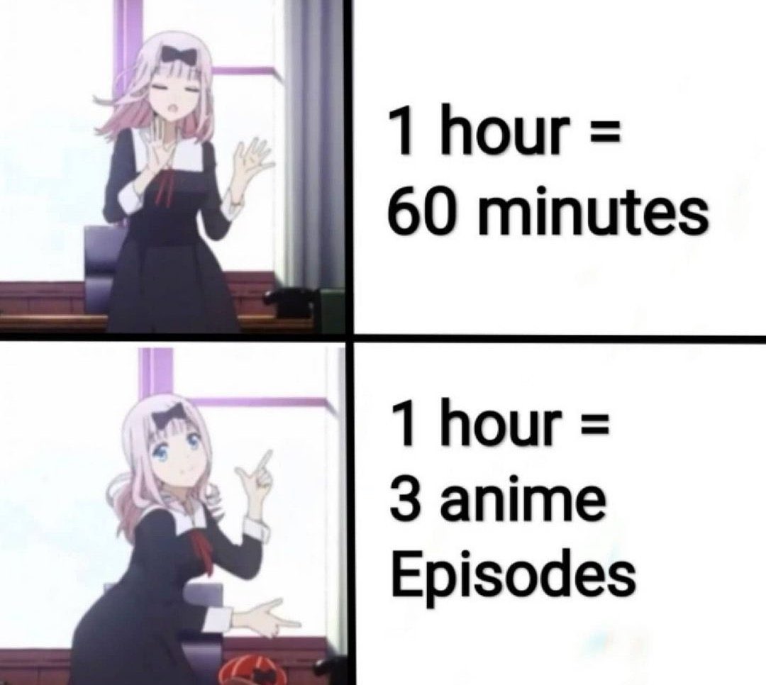 Anime can change anything 