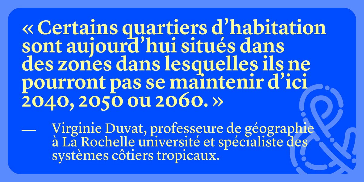 USBEKetRICA's tweet image. Même si l&apos;on stoppait instantanément toutes nos émissions de gaz à effet de serre, le niveau de la mer augmentera de plusieurs dizaine de cm d’ici 2100. Comment se préparer à cette irréversible montée des eaux ? Réponses de la professeure Virginie Duvat usbeketrica.com/fr/article/sub…