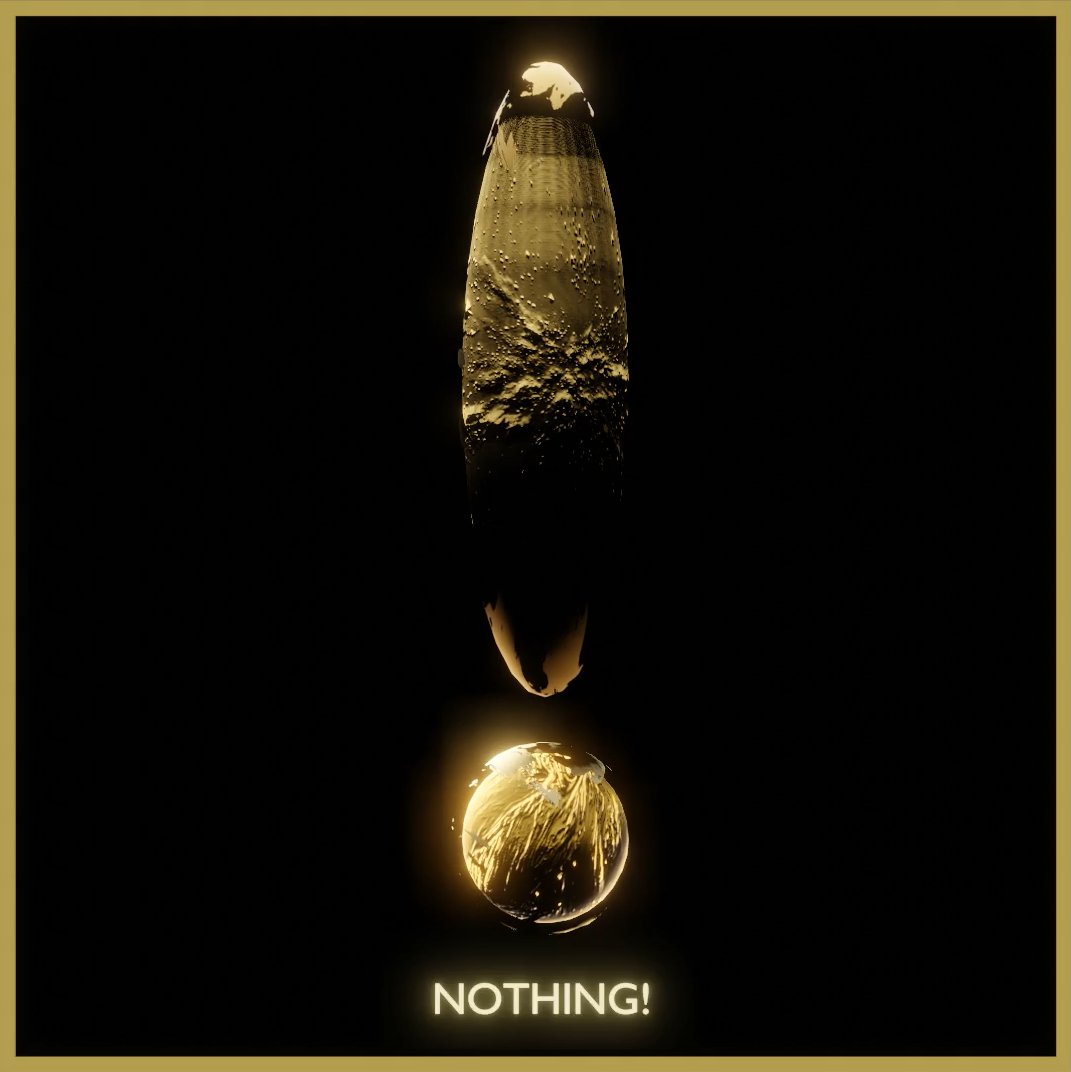 BrownPaperLabs's tweet photo. Checkout our latest NFTs drop titled the "<nothing>" series. Our creative take on cosmic nothingness and the Big Bang. 

https://t.co/r2fWh5sgrF

#NFT #NFTs #nftcollector  #NFTCommunity #NothingLikeIt #Opensea https://t.co/J2YP169XBr