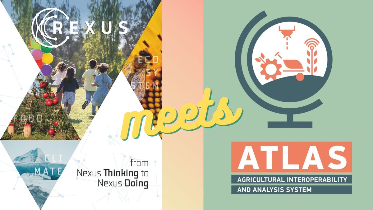 REXUS is connecting with @ATLAS_h2020 & exploring multiple possible synergies around #Nexus-smart irrigation solutions. A public event on 15 Sep will see Dr @LKapetas presenting REXUS to Greek stakeholders and visiting pilot farms. Stay tuned!