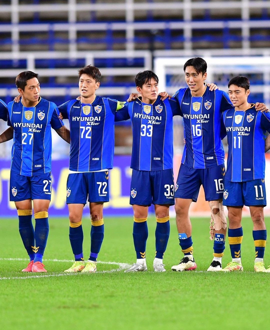 蔚山現代FC　ユニフォーム　9番　hummel ヒュンメル　韓国Kリーグ 蔚山現代FC ユニフォーム 9番 hummel ヒュンメル 韓国Kリーグ
