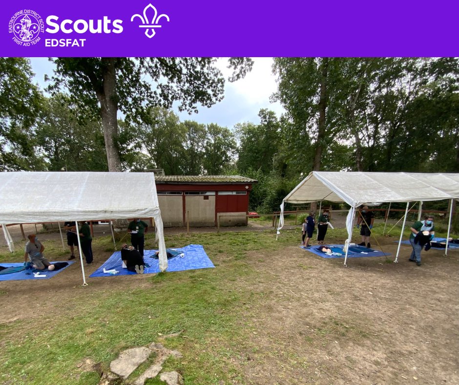 Eastbourne District Scout First Aid Team tweet media