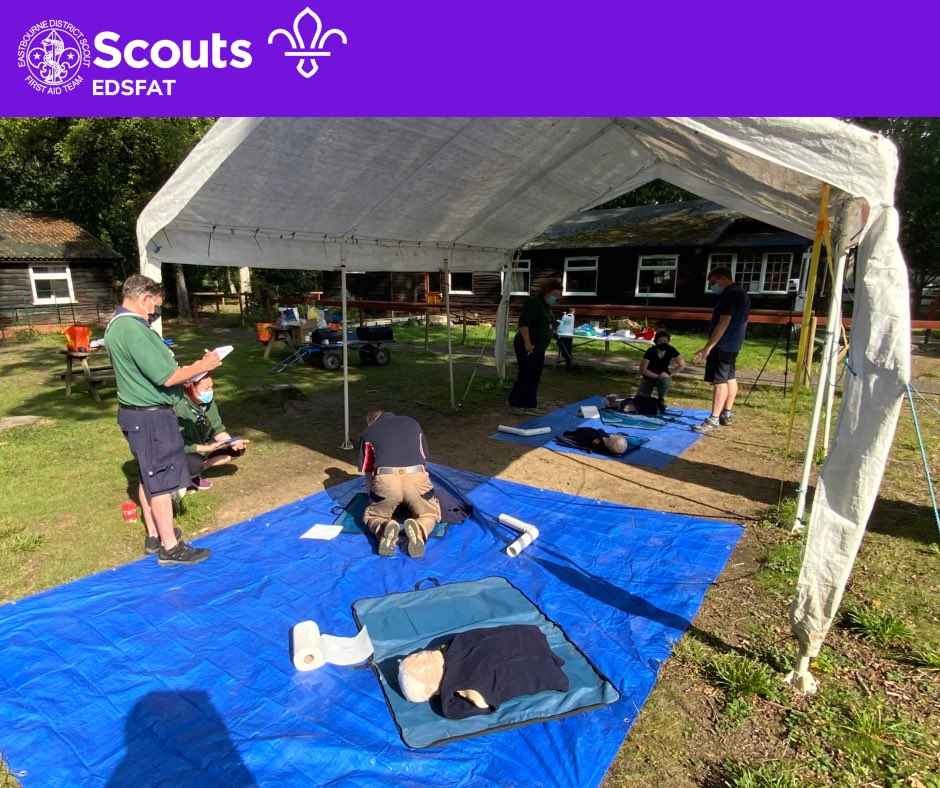 Eastbourne District Scout First Aid Team tweet media