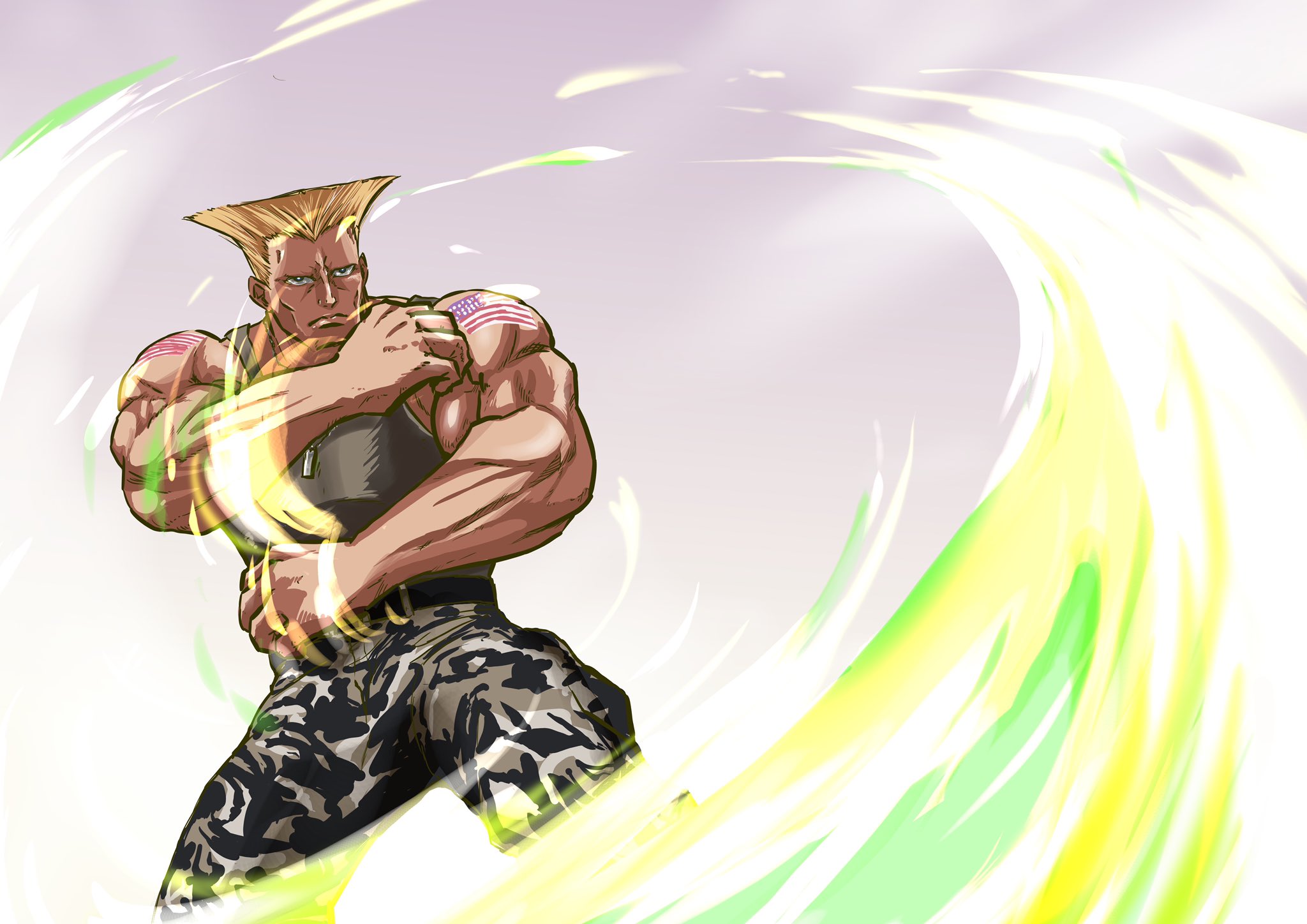 りょう Street Fighter Rt Xxnm3xx ガイル描いてみました 格ゲーキャラ描こうぜ ガイル ストv T Co Qsho8pczmg Twitter