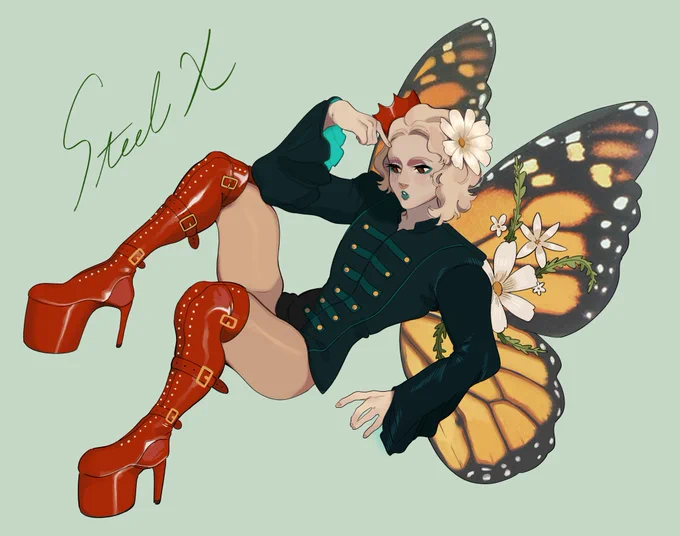 a little piece for my friend's drag show tonight :0) 