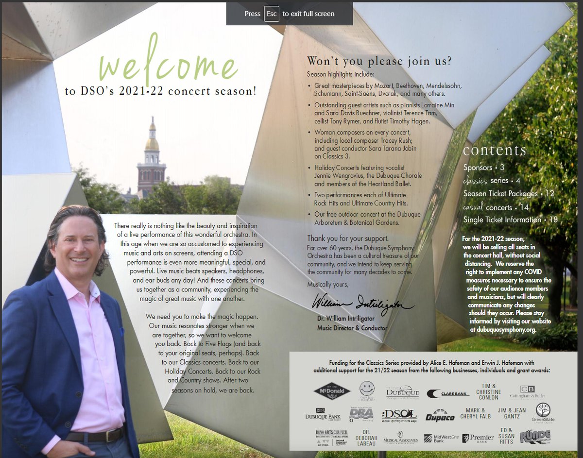 Dubuque Symphony tweet media