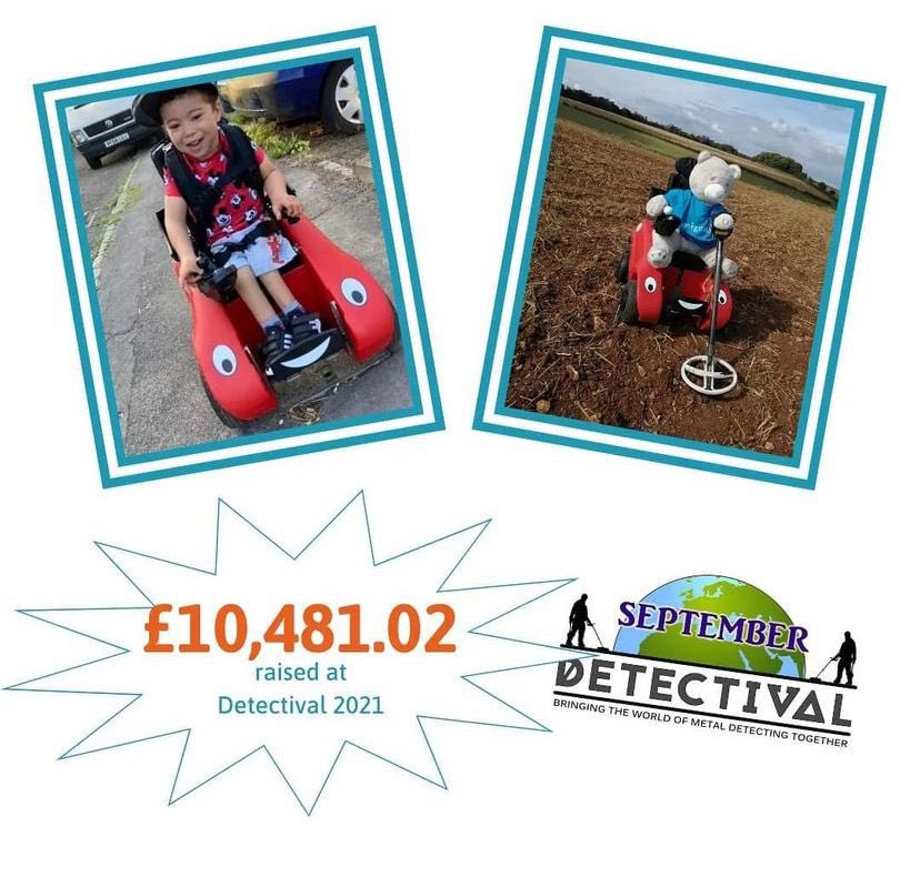 DetectingDigsUK's tweet image. We are super pleased to announce that thanks to the support of our sponsors, attendees and the amazing Detectival team we have managed to raise a fantastic amount of money for a very worthy cause @DesignabilityUK 

£10,481,02 raised at the Detectival weekend

Thank you everyone