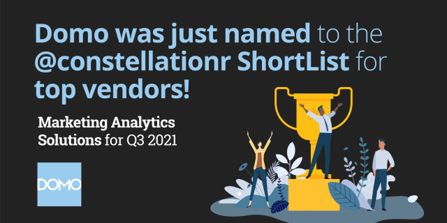 Tons of respect for <a href="/constellationr/">Constellation Research</a> and this recognition means a lot! #modernBI #modernBIforall #marketing #analytics <a href="/Domotalk/">Domo</a> bit.ly/3hwiE16