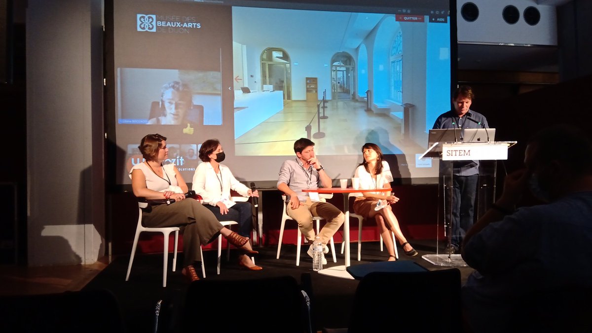 L'expérience #WezitLive avec le témoignage de  Sylvia Cointot-Bertin du <a href="/museesdijon/">Musées de Dijon</a> par <a href="/VincentRoirand/">Vincent ROIRAND</a>  et <a href="/julienvialette/">Julien Vialette</a> de <a href="/AgenceMazedia/">Mazedia</a> au #SITEM2021