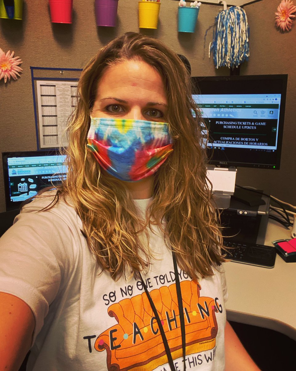MsLeetBMS's tweet photo. Representing @toteachtheirown at work today. No truer words come to mind this year. #sonoonetoldyouteachingwasgonnabethisway @BrogdenMiddle https://t.co/pE5VwfDgO7