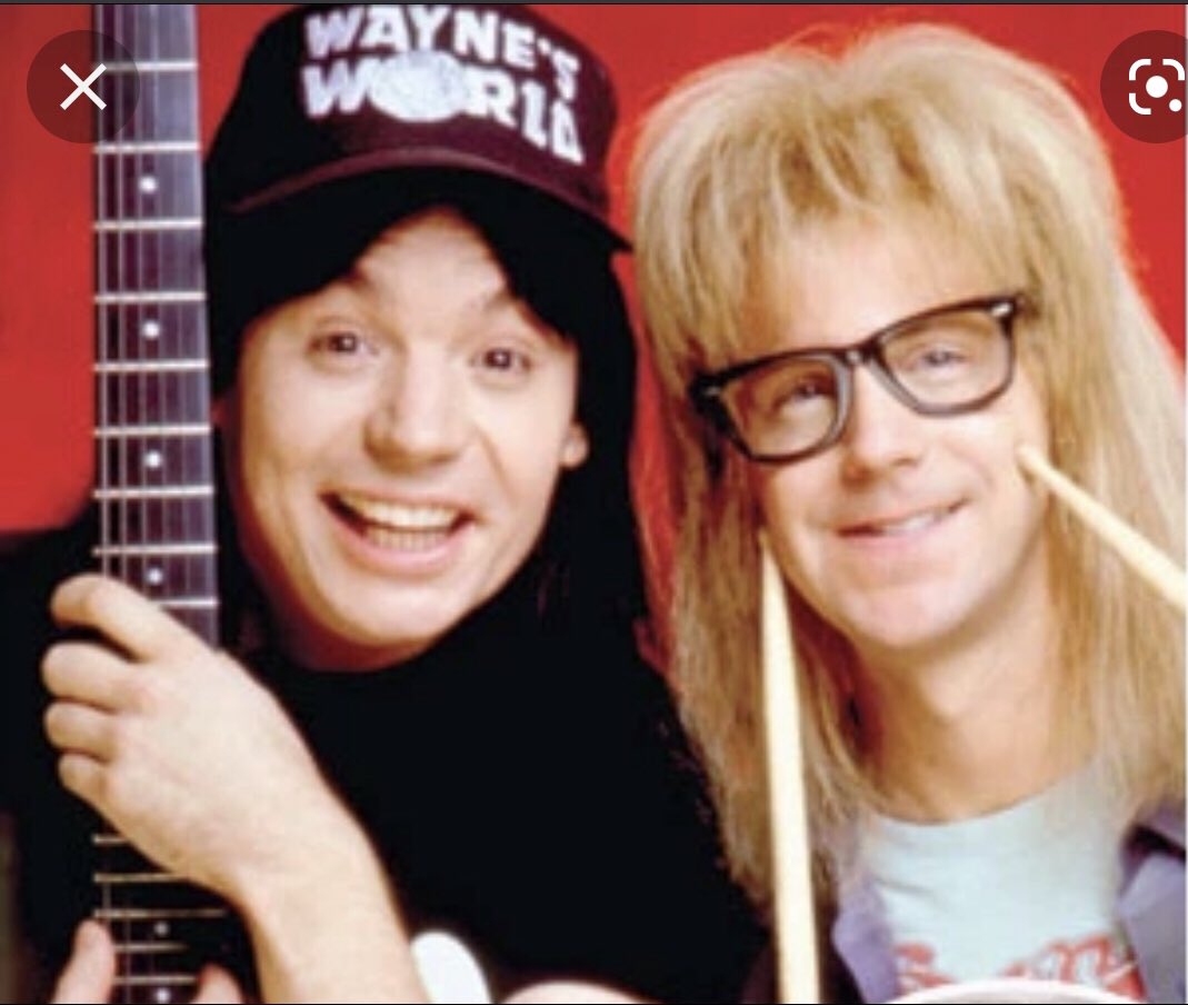 “We’re not worthy!😭”Excellent!🤩”
#NFID22 #Wayne #WaynesWorld #Garth <a href="/mikemyers/">Michel elickus</a> #tiktok #trend #trending #Trending #North #NorthFarmington #highschool #NFID