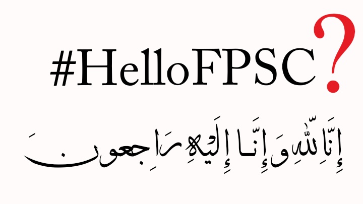 AtifGilgiti's tweet photo. #HelloFPSC 🥺
" برباد گلستاں کرنے کو بس ایک ہی الو کافی تھا ہر شاخ پہ الو بیٹھا ہے گلستاں کا عالم کیا ہوگا"
#HelloFPSC
إِنَّا لِلّهِ وَإِنَّـا إِلَيْهِ رَاجِعونَ😓 https://t.co/QiYK9hoKHo