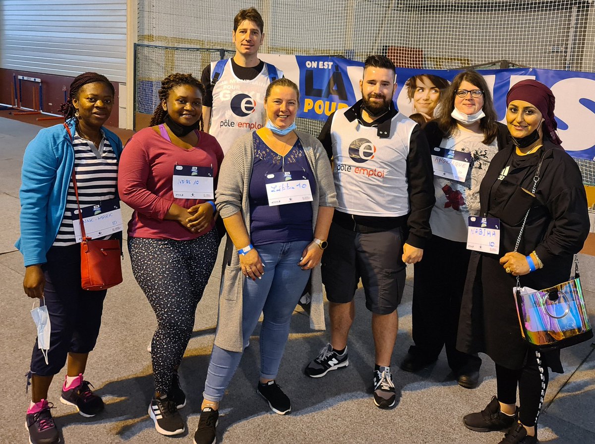 #TousMobilisés #AvecPôleEmploi  et les partenaires <a href="/LigueHDFA/">Ligue Hauts-de-France Athlétisme</a> <a href="/Synergie/">Synergie</a> @CEHDF
💪Depassement de soi 
#StadeVersEmploi 2021 2ème édition Amienoise 
🙏Merci aux employeurs qui donnent la chance aux talents qui démontrent une motivation extrême et de belles qualités avec le Sport 😉