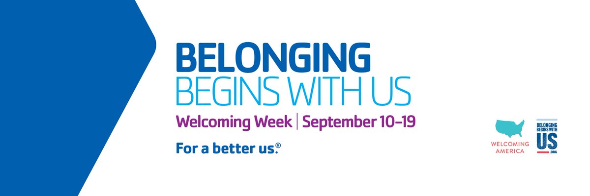 We invite you all to celebrate inclusion and coming together for good! Welcome Week promoted cross-cultural understanding and cohesion by bringing together immigrants and U.S.- born residents in a spirit of unity. Share a picture of what your Y is doing to celebrate🎊