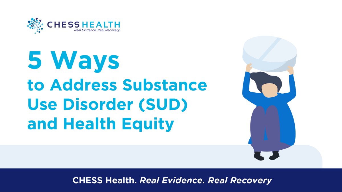 CHESSmh's tweet image. How can you address #SUD and Health Equity? Check out these 5 ways: bit.ly/2YTfdLv #CHESSHealth #CHESSPlatform #NationalRecoveryMonth