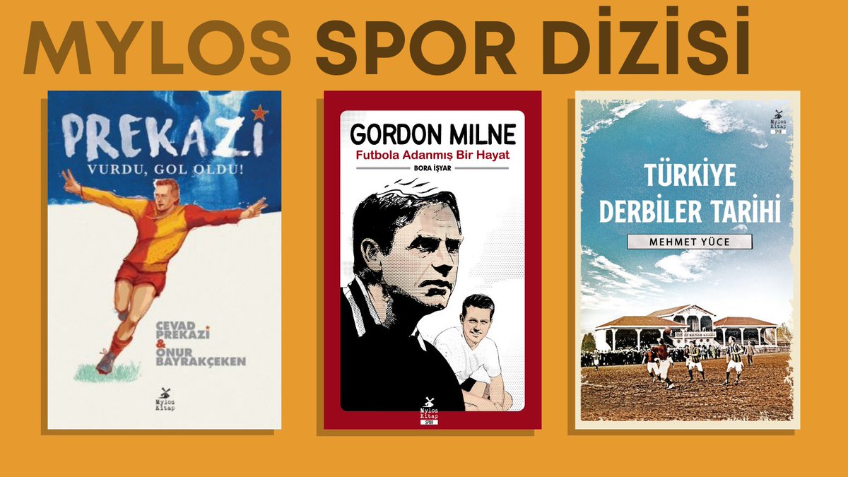 Spor dizimizle tanıştınız mı? Cevad Prekazi, yaşamını Onur Bayrakçeken'e anlattı; Bora İşyar, Gordon Milne'nin hayatını Milne'nin onayıyla yazdı; Mehmet Yüce, yoğun arşiv çalışmasıyla Türkiye'deki derbilerin tarihini ortaya koydu...

Kitapçılarda ve dukkan.mylosyayingrubu.com'da!