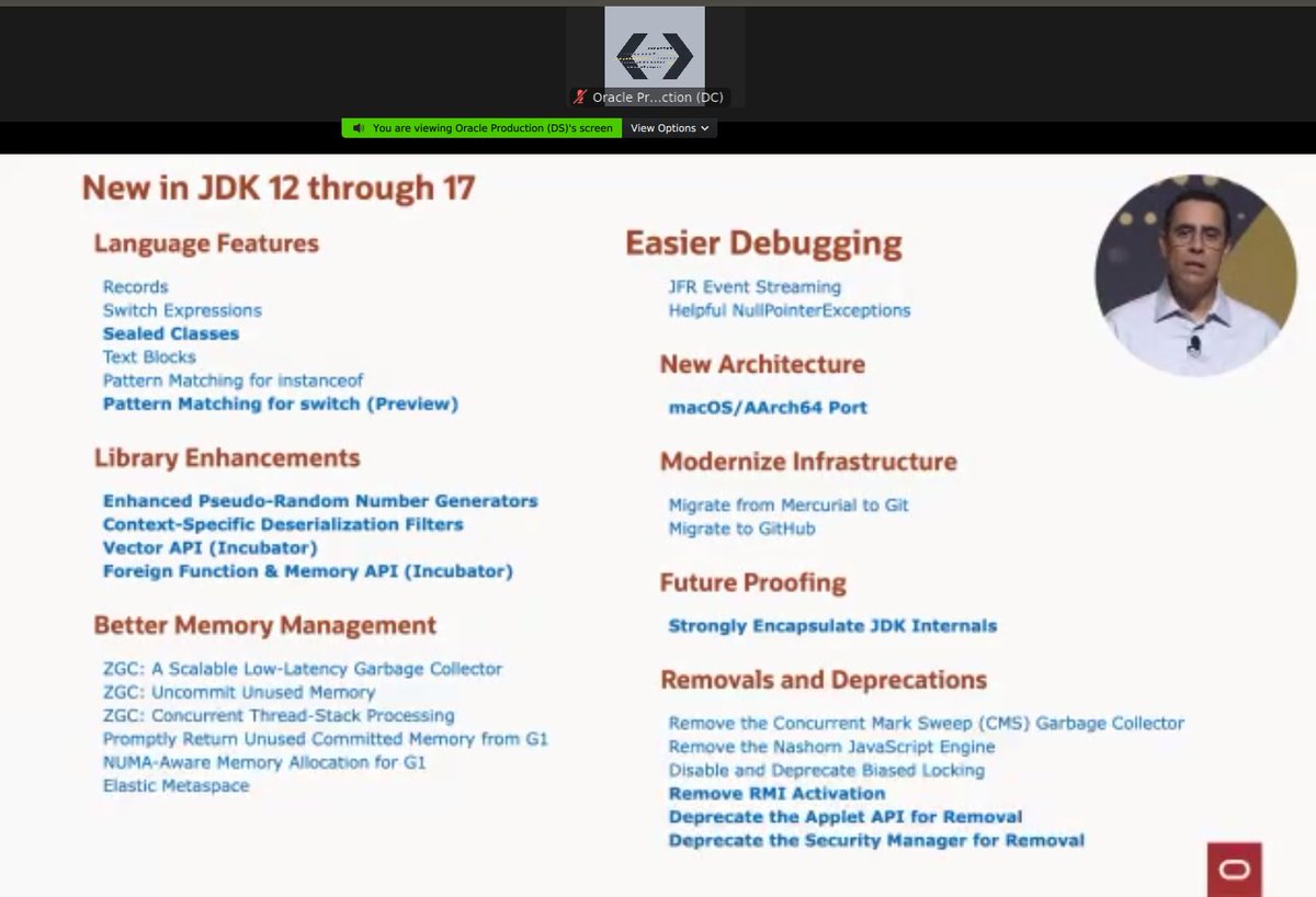 eudriscabrera's tweet image. JDK 17: The Next Long-Term Support (LTS) Release Is Here, Ready, and On Time. by @aureliog 
#Java17 #javarocks 
social.ora.cl/6018yaDaa