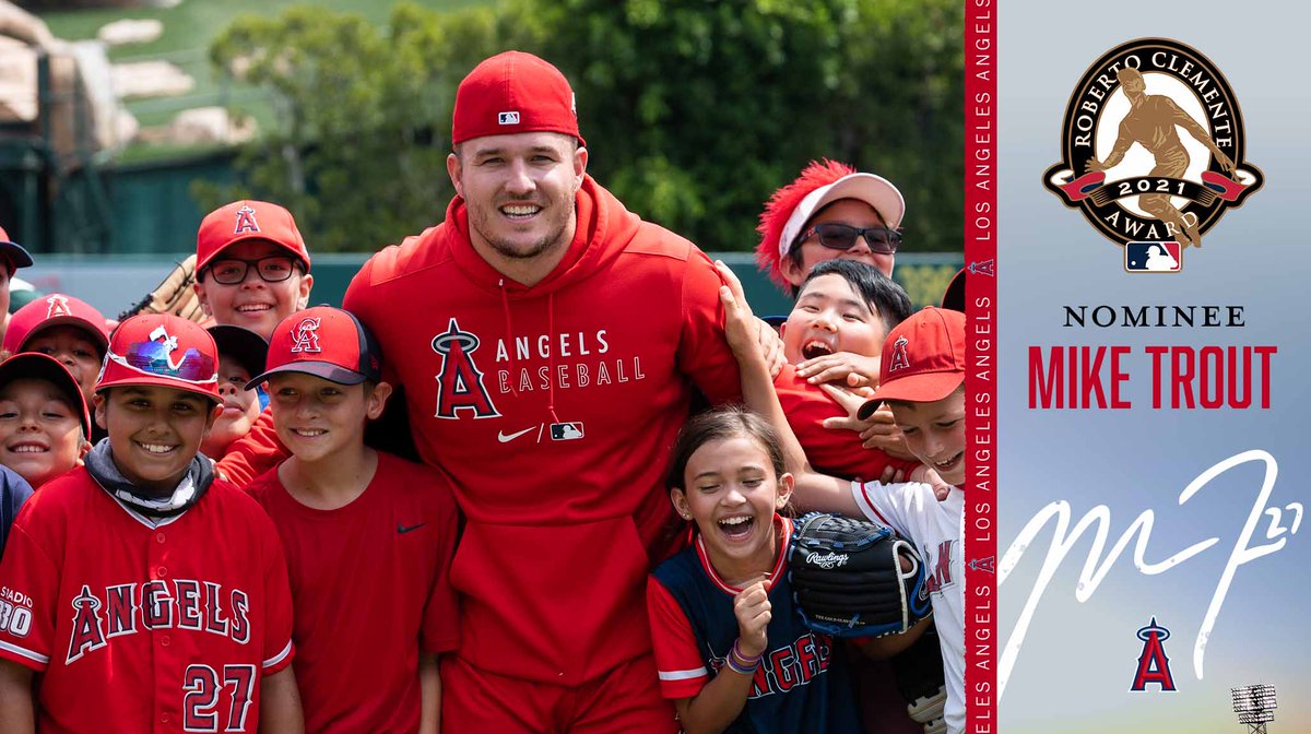 Los Angeles Angels on X: Positivity. Philanthropy. Character