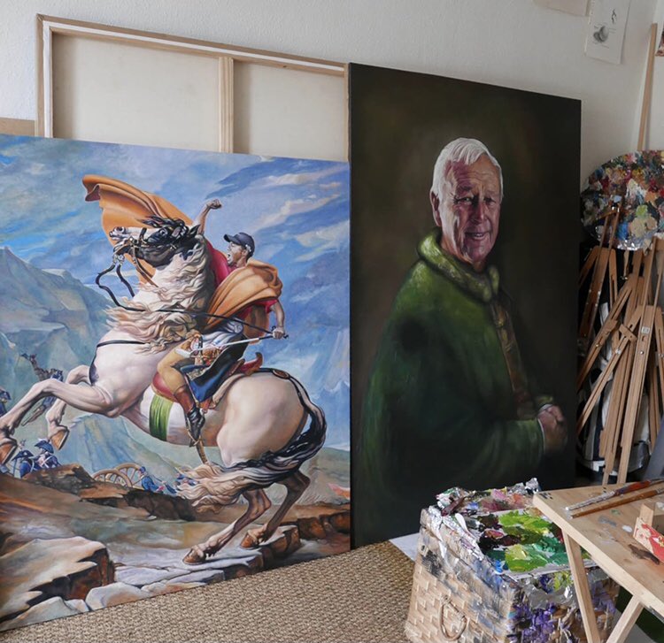 LandersArt's tweet photo. Going for a bit of a cheeky one but I would genuinely love to create some interest for a limited run with 100% of the profits going to @puppiesandgolf 🏆🇺🇸🇪🇺🎨⛳️🐶 https://t.co/HLNT914dOO https://t.co/fn91mgFdqu
