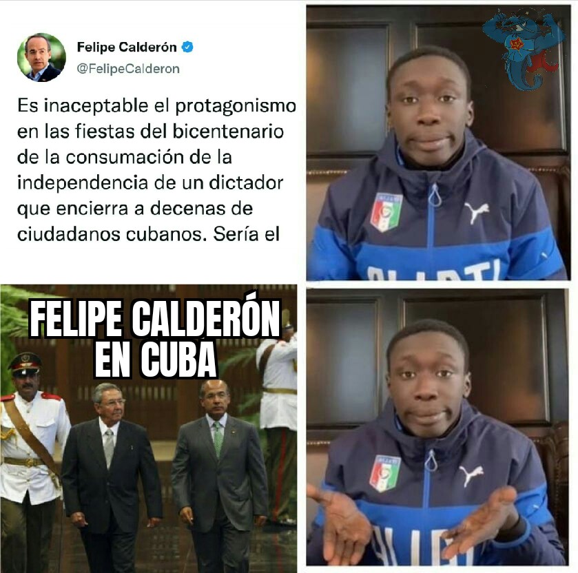 Si les molesta la presencia de #CubaEnMéxico, lamentamos informarles que nada ni nadie impedirá que ese hermano pueblo diga: #BienvenidoDíazCanel 😊 PD: oye, Felipe, qué memoria más corta la tuya! 😒