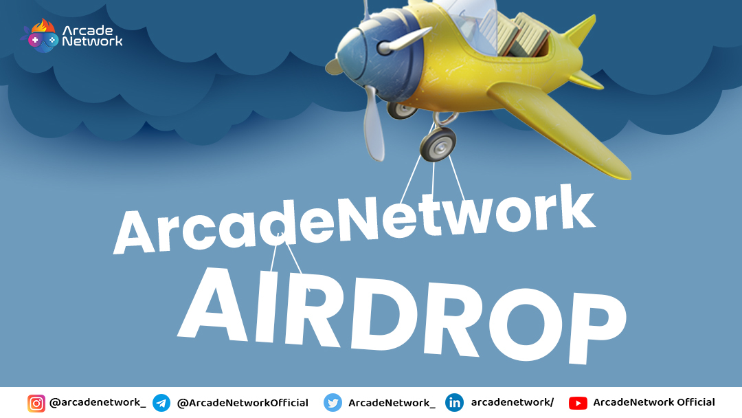 🎉#ArcadeNetwork Community Giveaway #airdrop is live!

🎁 Total for the airdrop: 150,000 ARC
🔸20 $ARC each for 7,000 randomly selected participants
👫100 $ARC each for top 100 referrers

#Airdrops #airdropalert #ArcadeNetwork $ARC